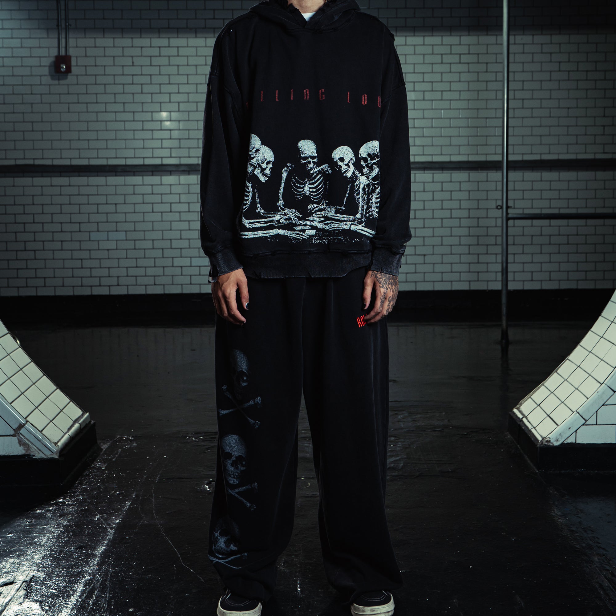 VOODOO SKELETON SWEATPANT