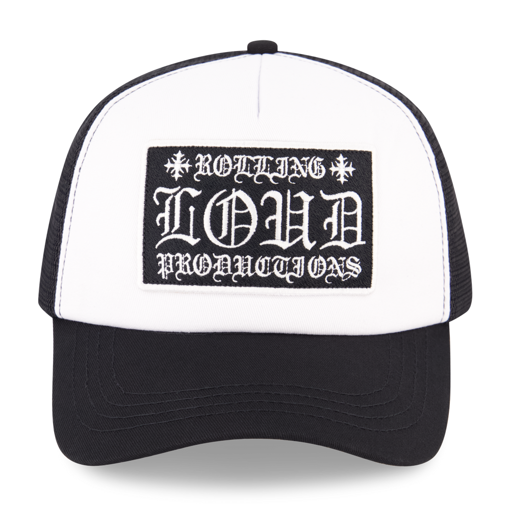 RL Loudhearts White Trucker