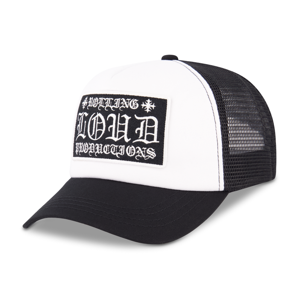 RL Loudhearts White Trucker