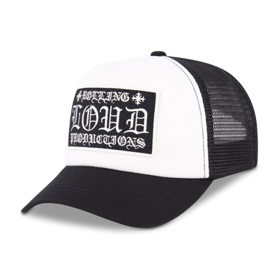 RL Loudhearts White Trucker