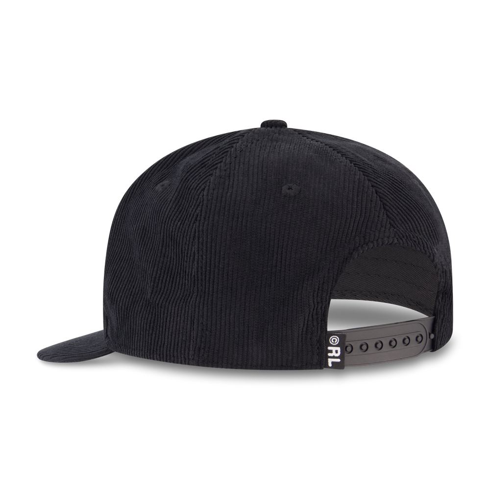 RL Cord Black Hat