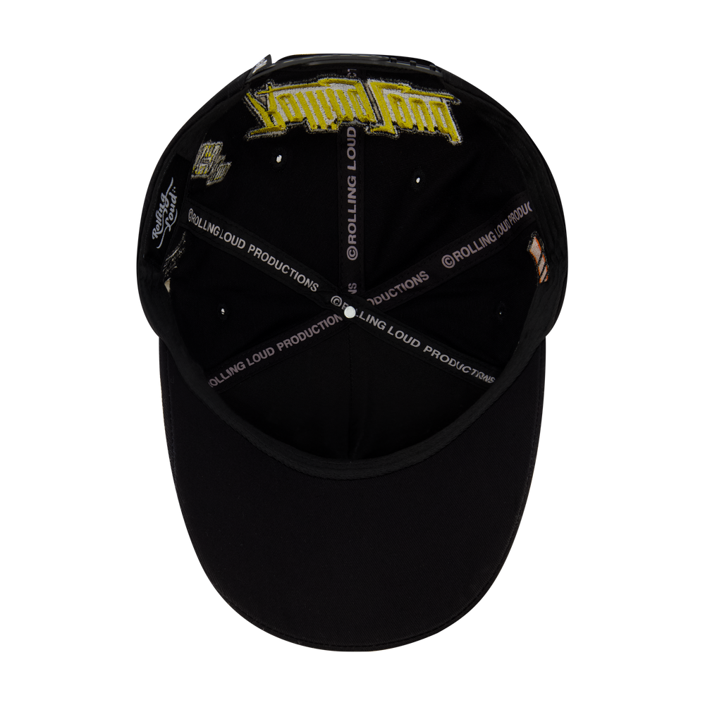 RL Vette Black Snapback