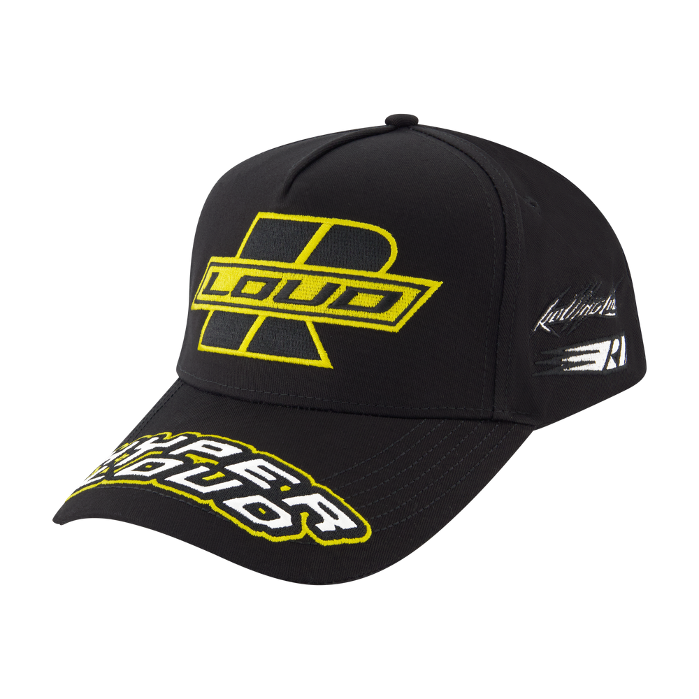 RL Vette Black Snapback