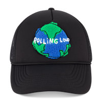 Chenille World Tour Black Trucker Hat