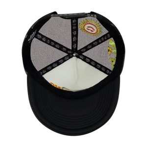 RL Racing Disco White/Black Trucker Hat