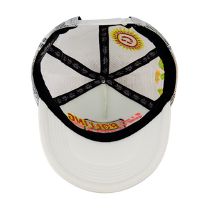 RL Racing Disco White Trucker Hat