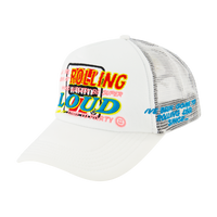 RL Racing Disco White Trucker Hat