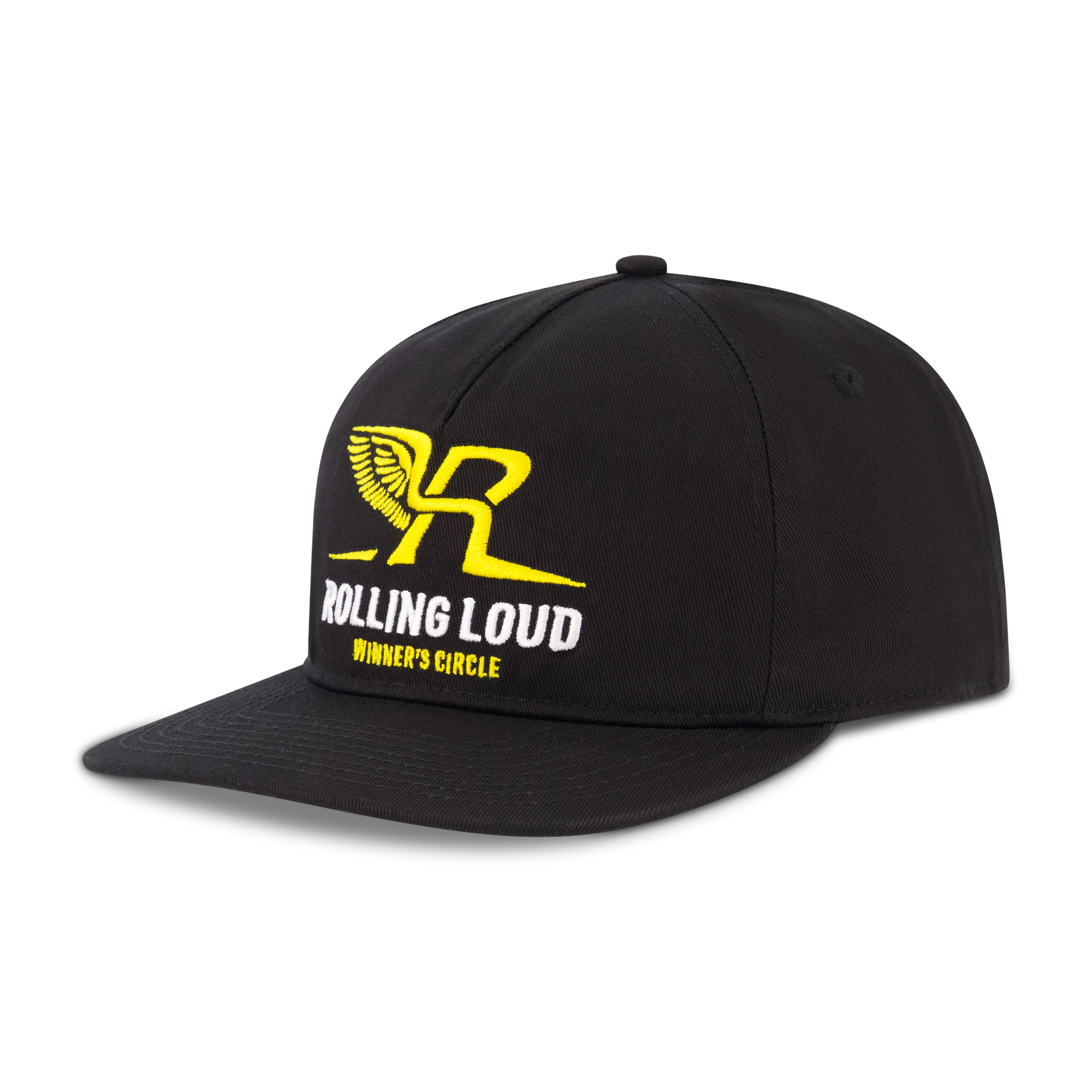RL Winner's Circle Black 5 Panel Hat