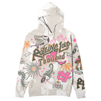 RL Thailand 24 Scrawling Loud Cement Tiedye Lineup Hoodie