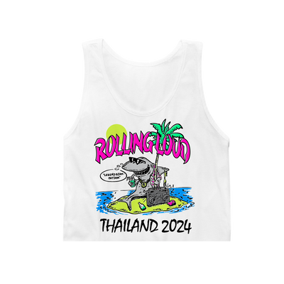 RL Thailand 24 Shark Bait White Crop Tank