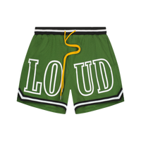 RL Loud Green Mesh Shorts