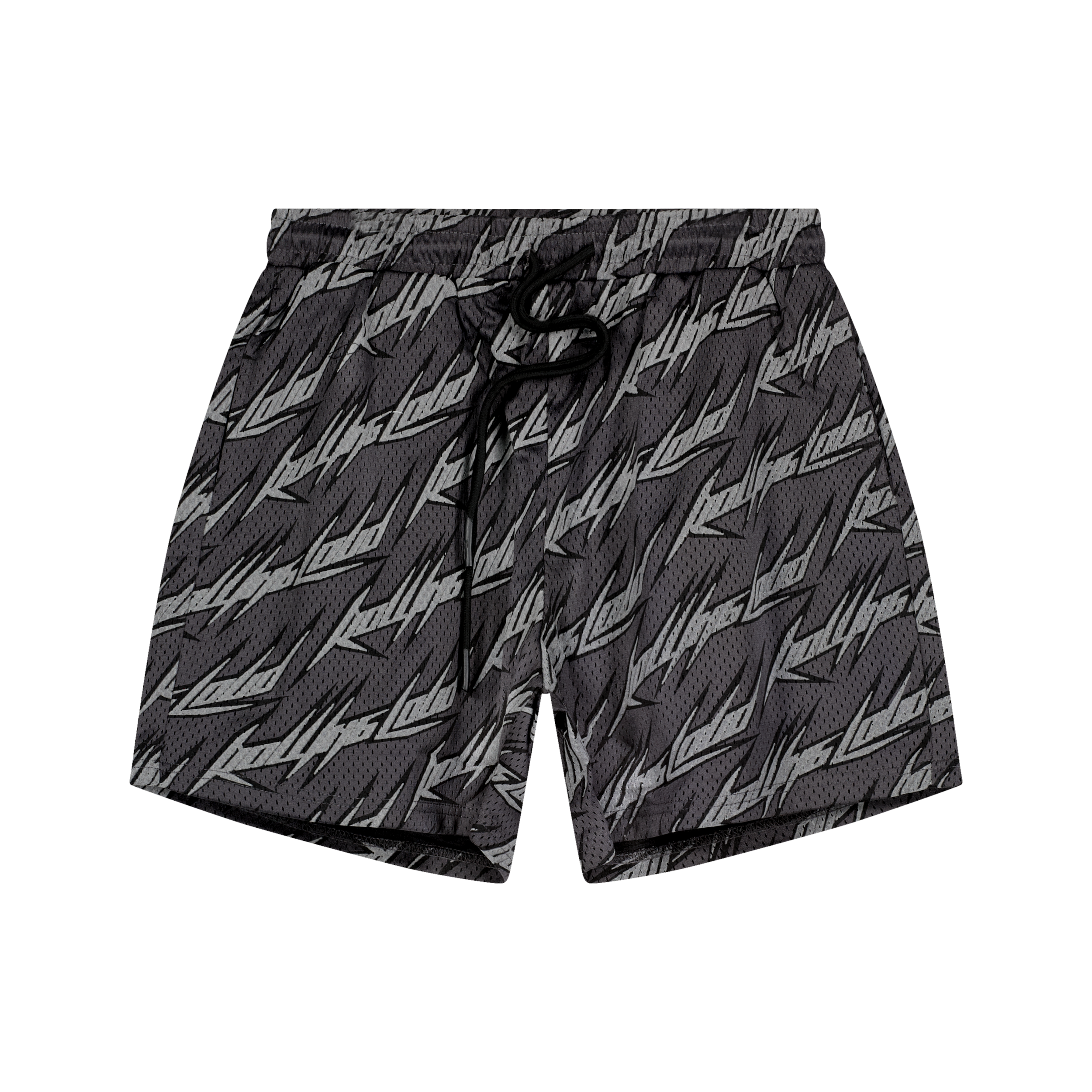 RL World Tour AOP Pointy Black Shorts