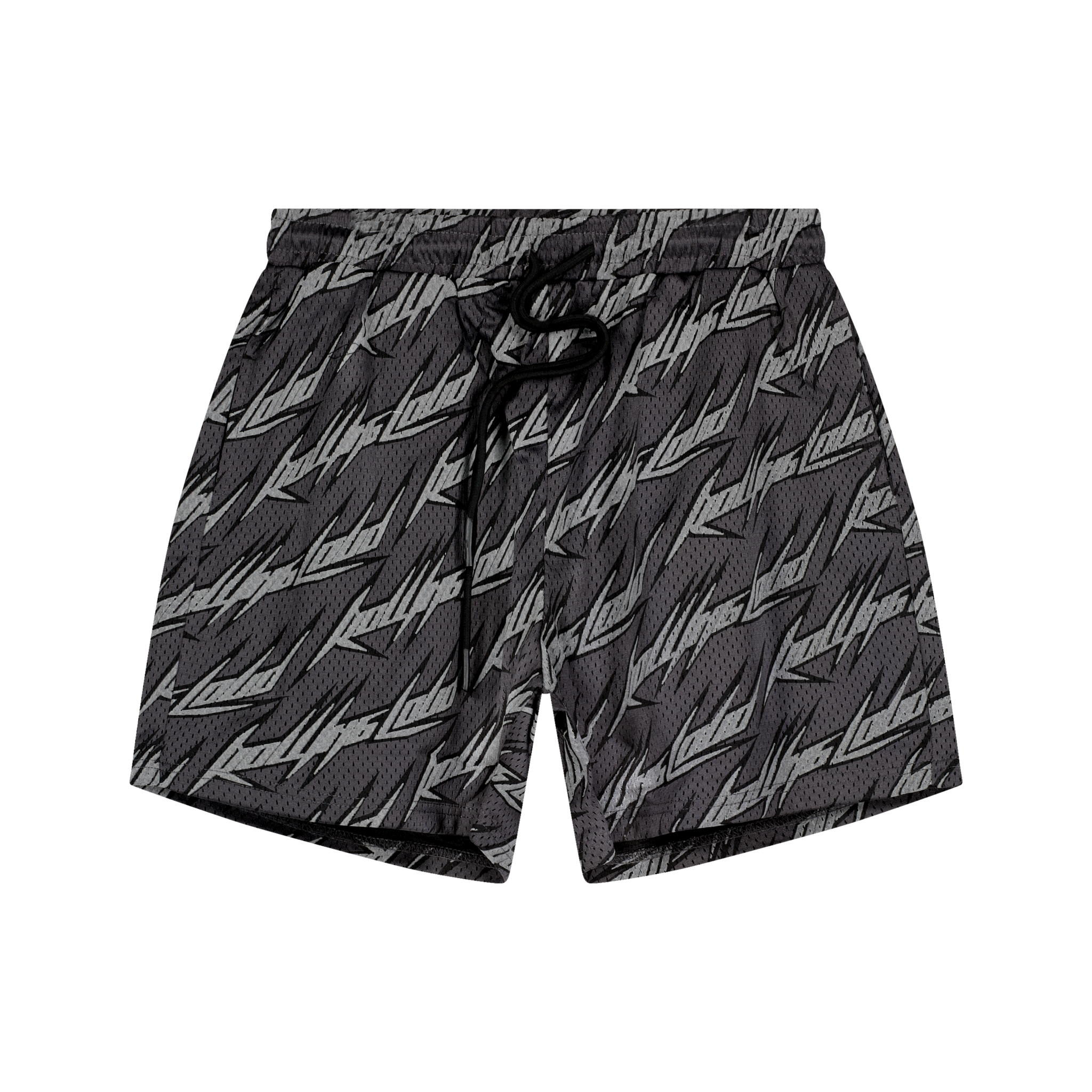 RL World Tour AOP Pointy Black Shorts