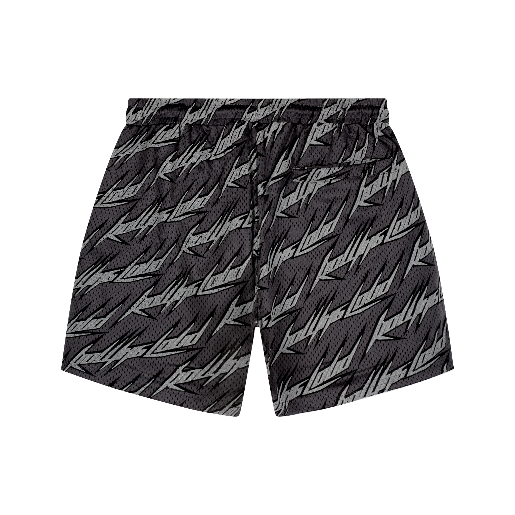 RL World Tour AOP Pointy Black Shorts