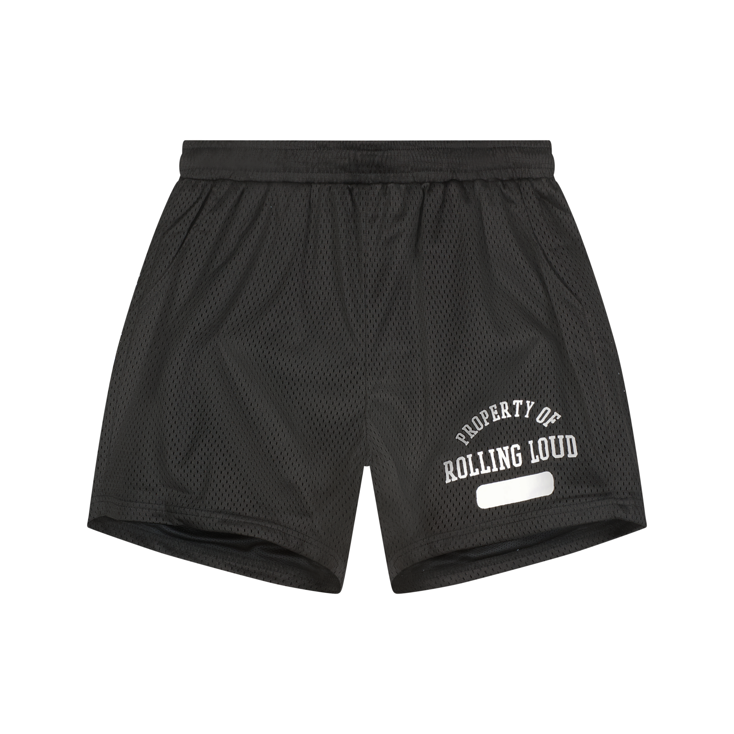 RL Property Of World Tour Mesh Black Shorts