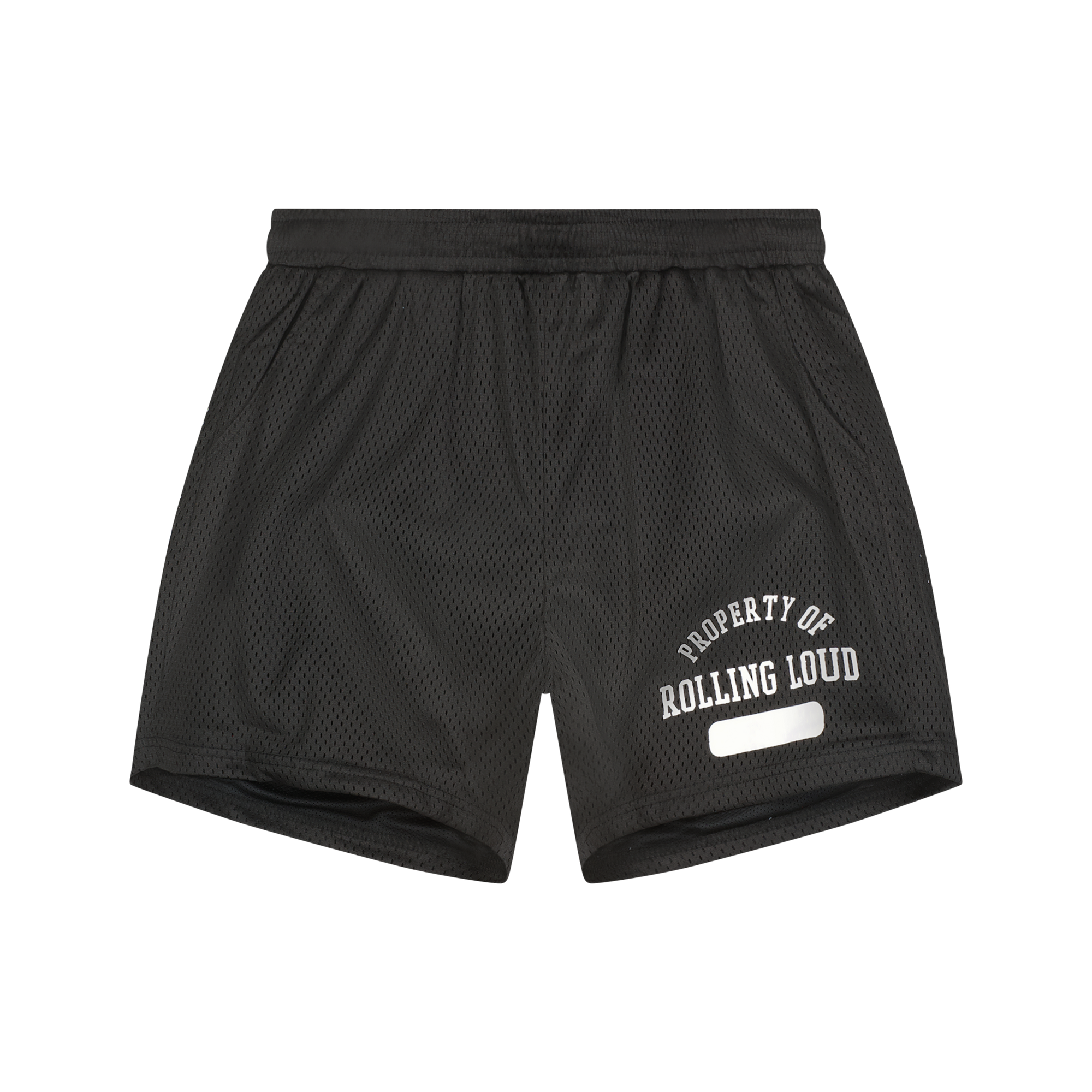 RL Property Of World Tour Mesh Black Shorts