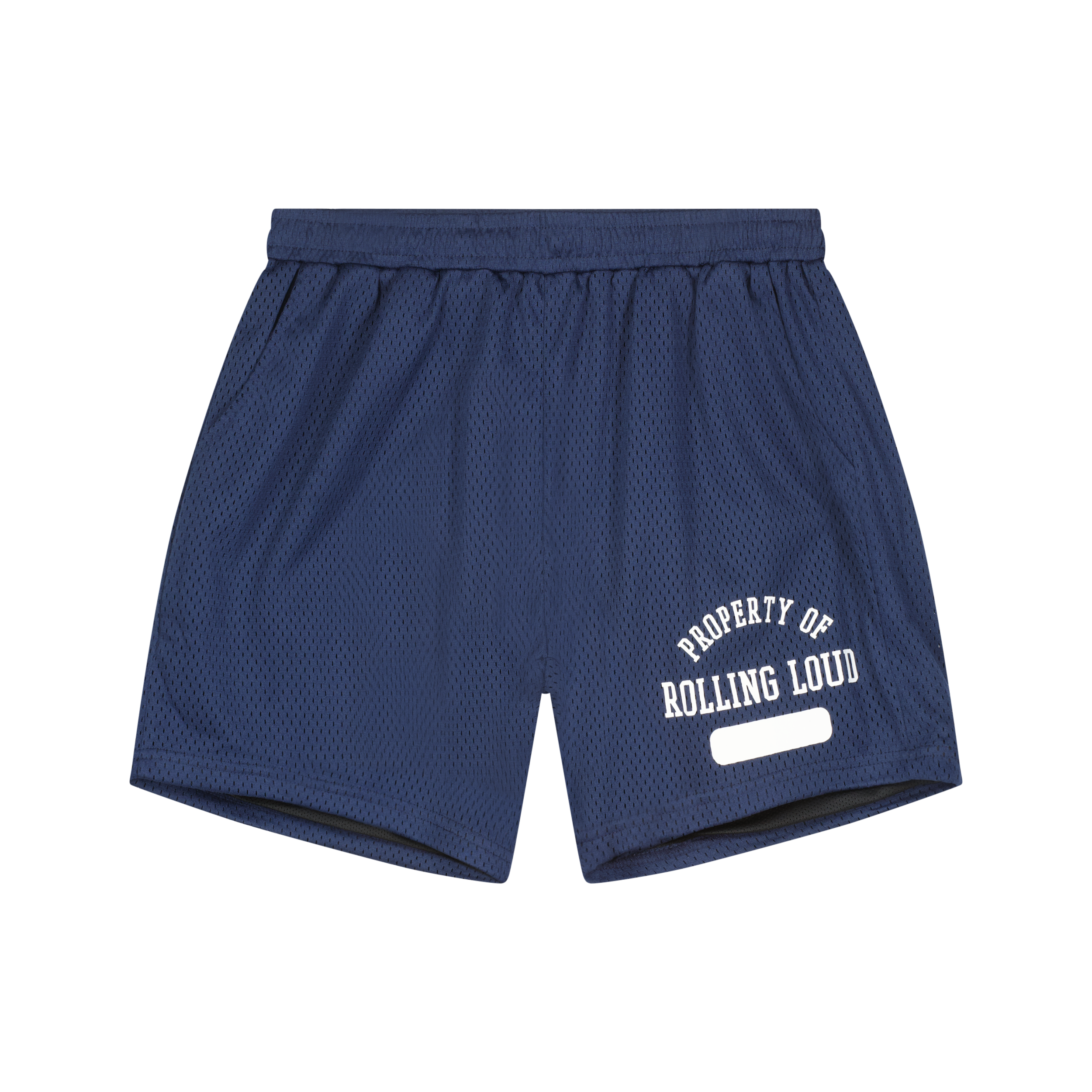 RL Property Of World Tour Mesh Navy Shorts