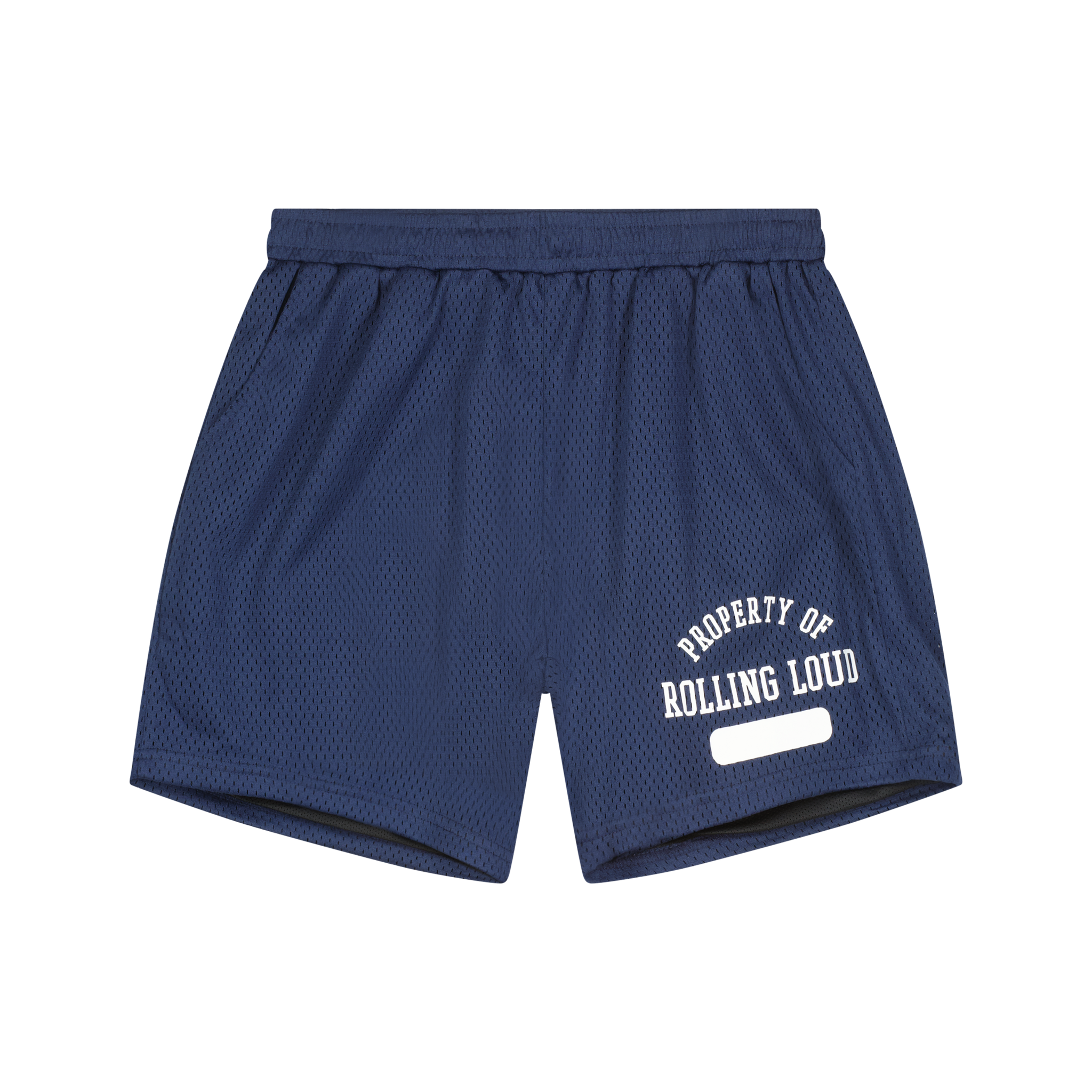 RL Property Of World Tour Mesh Navy Shorts