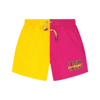 RL Loud Orange/Pink Split Shorts