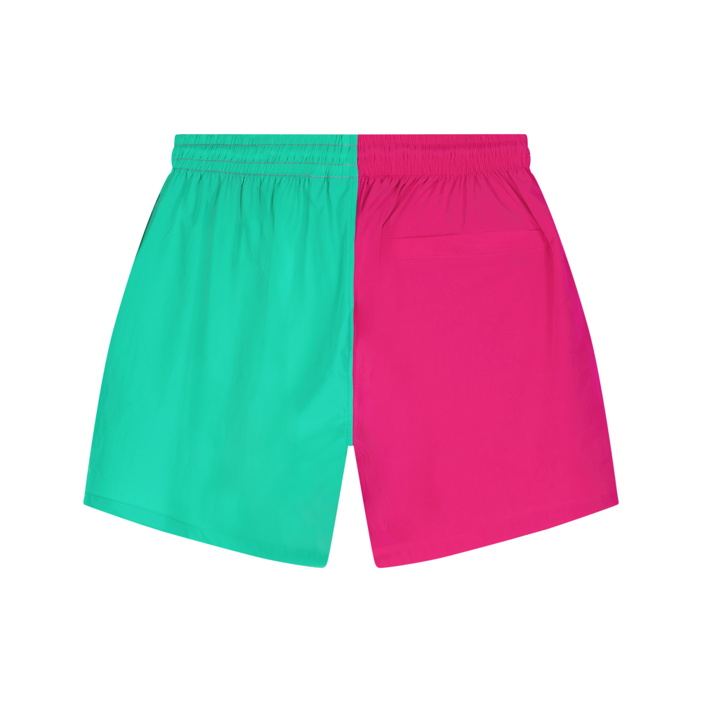 RL Loud Pink/Teal Split Shorts