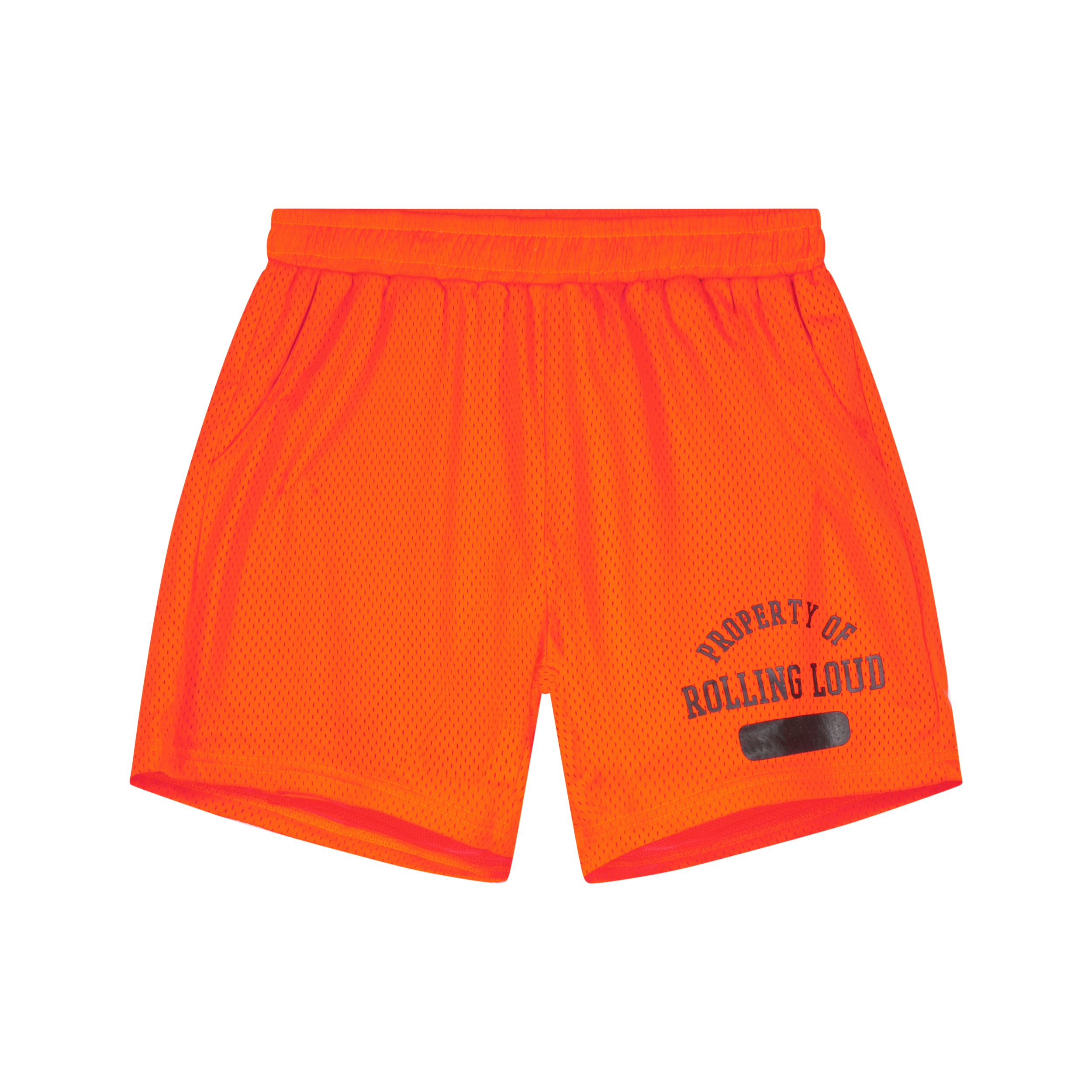 RL 24 Property Of Orange Mesh Shorts