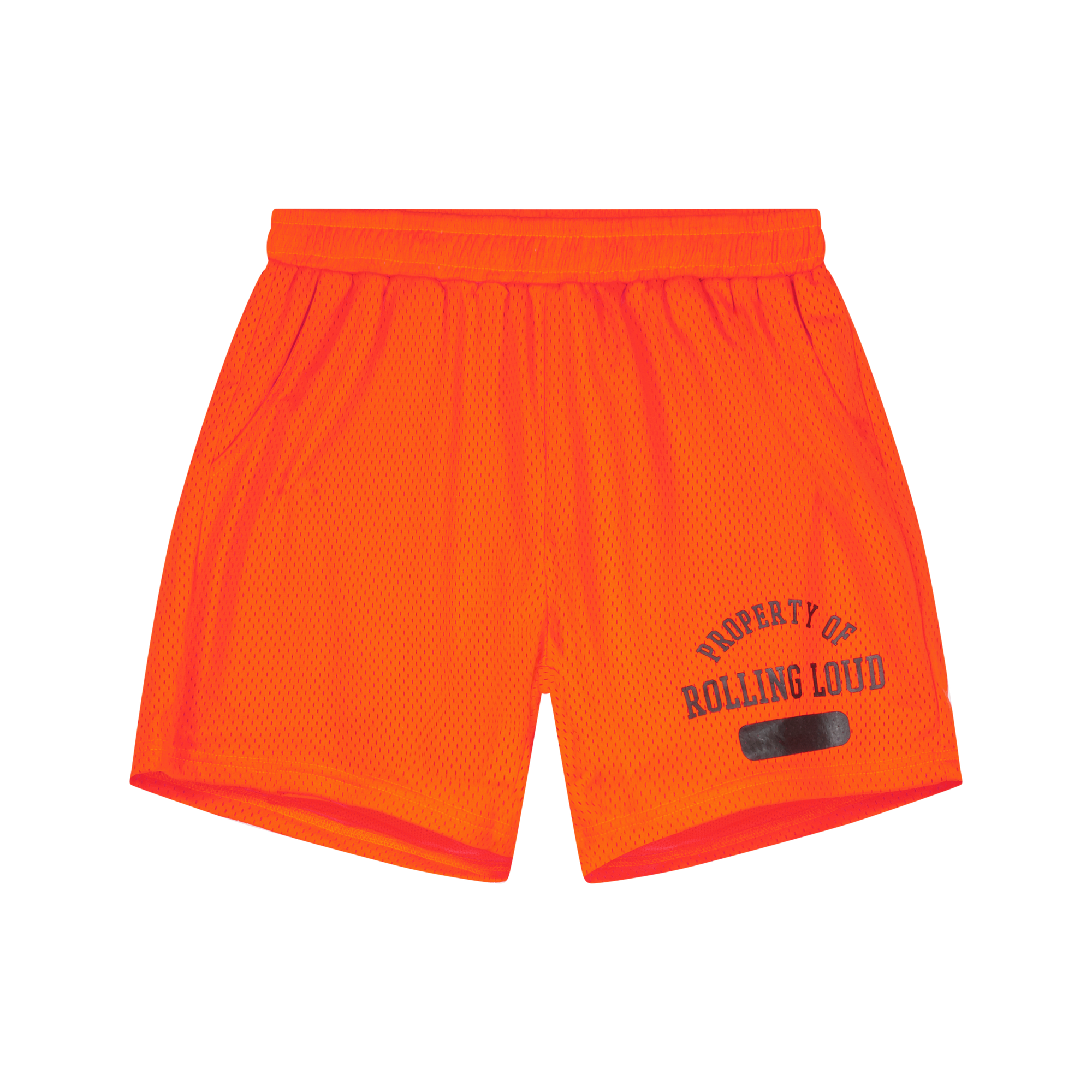 RL Property Of Orange Mesh Shorts