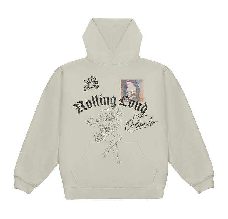 SIGNATURE ORLANDO BONE PO HOODIE