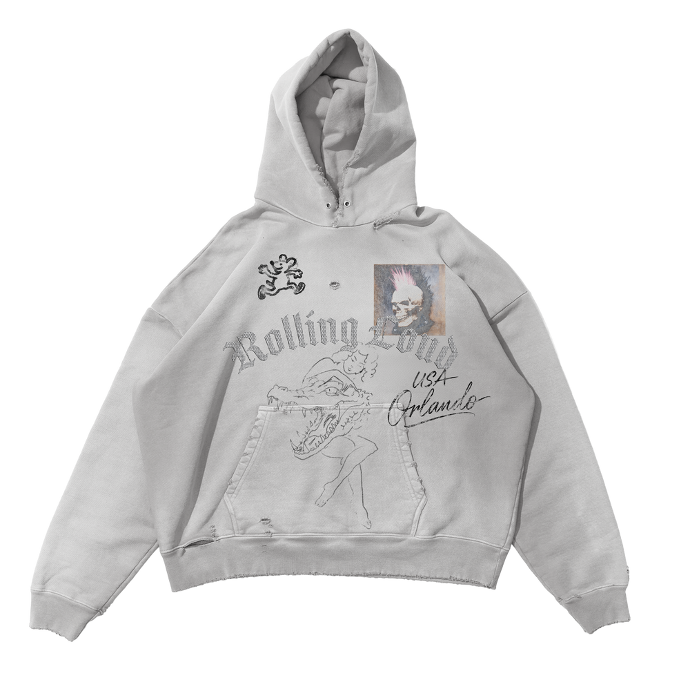 Signature Orlando Bling Grey PO Hoodie