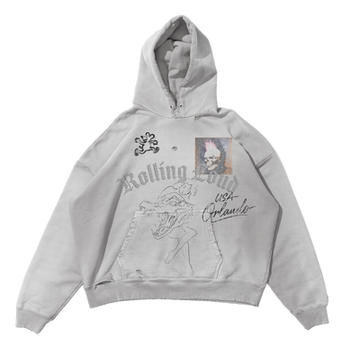 Signature Orlando Bling Grey PO Hoodie