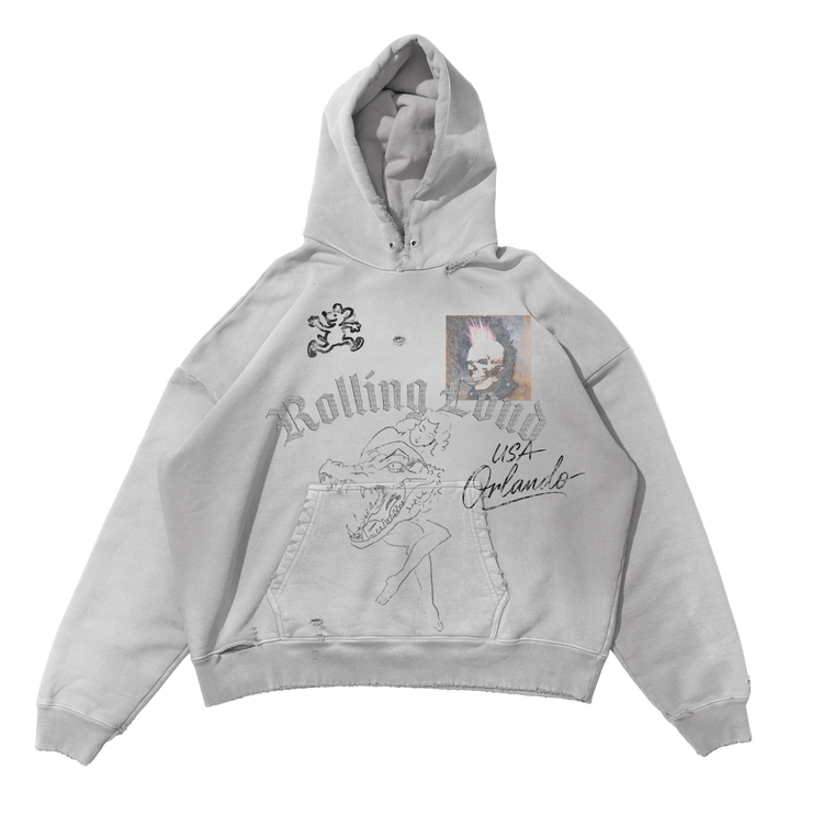 Signature Orlando Bling Grey PO Hoodie