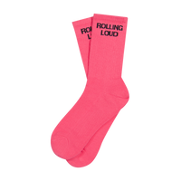 RL Classic Highlighter Neon Pink Socks