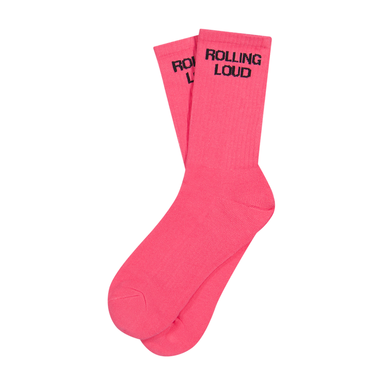 RL Classic Highlighter Neon Pink Socks