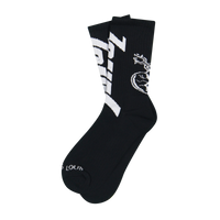 RL On Lock Black Socks