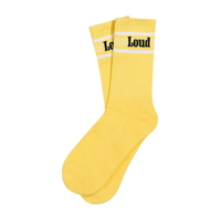 RL Stripe Pale Yellow Socks