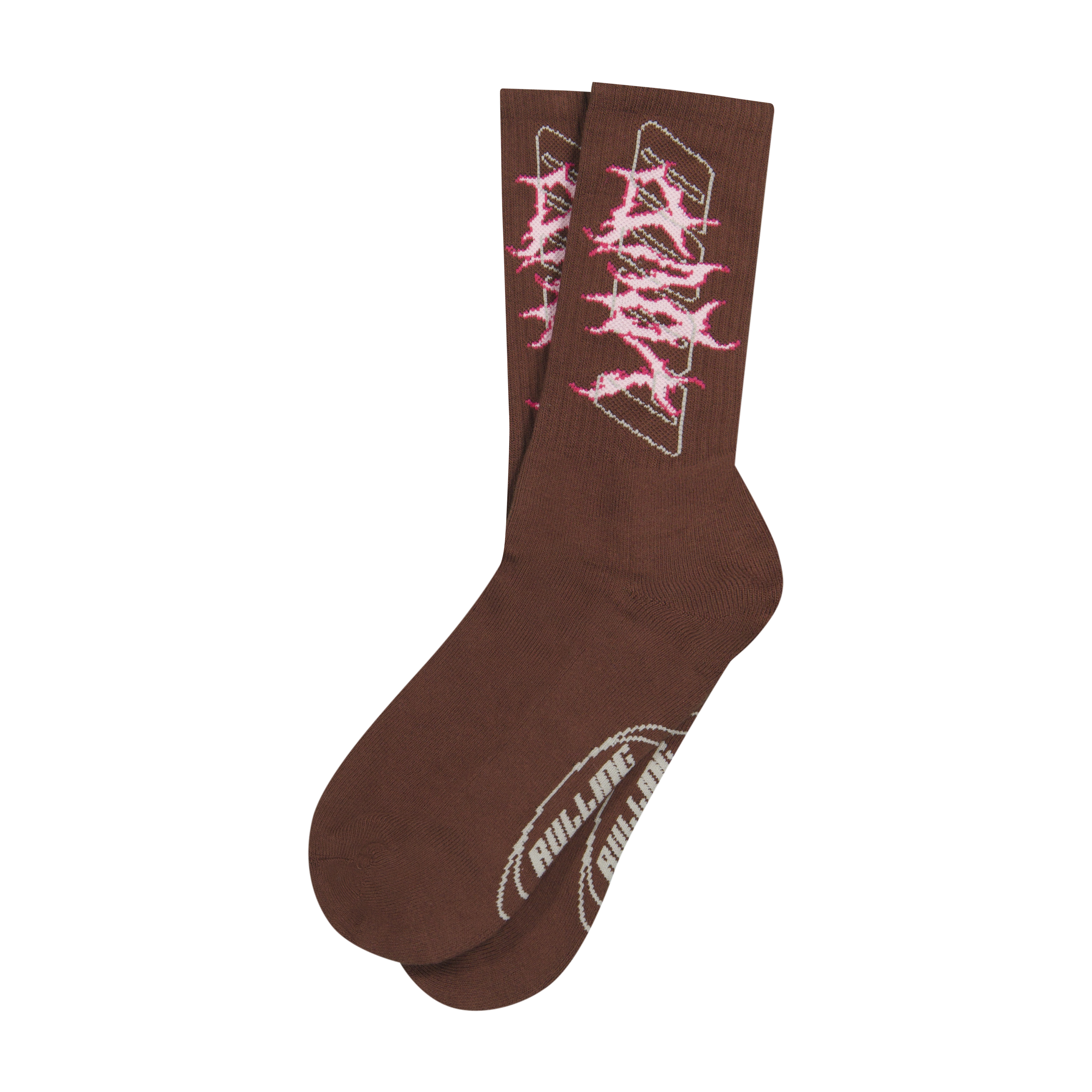 RL Twisted Metal Chocolate Socks