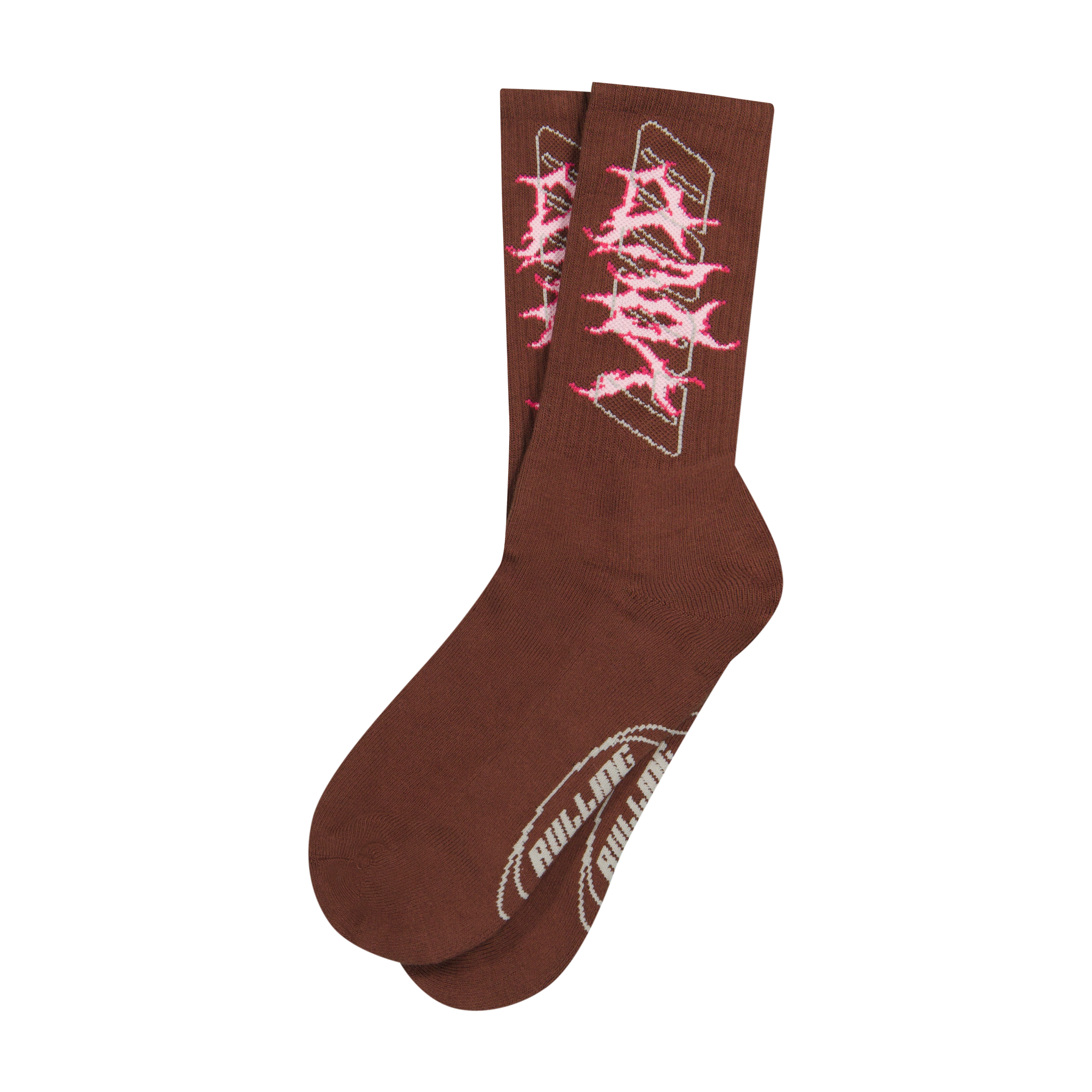 RL Twisted Metal Chocolate Socks