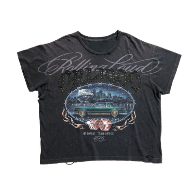 Orlando Takeover Washed Black Bling 26 Lineup Tee