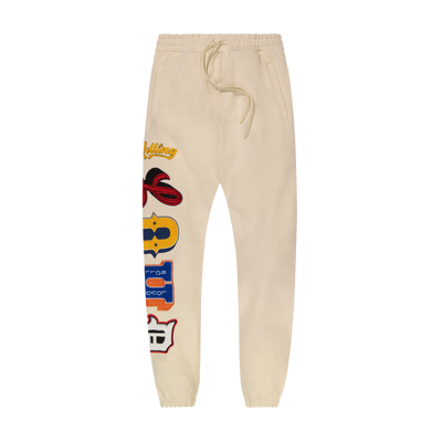 Big Chenille Sweatpants Cream