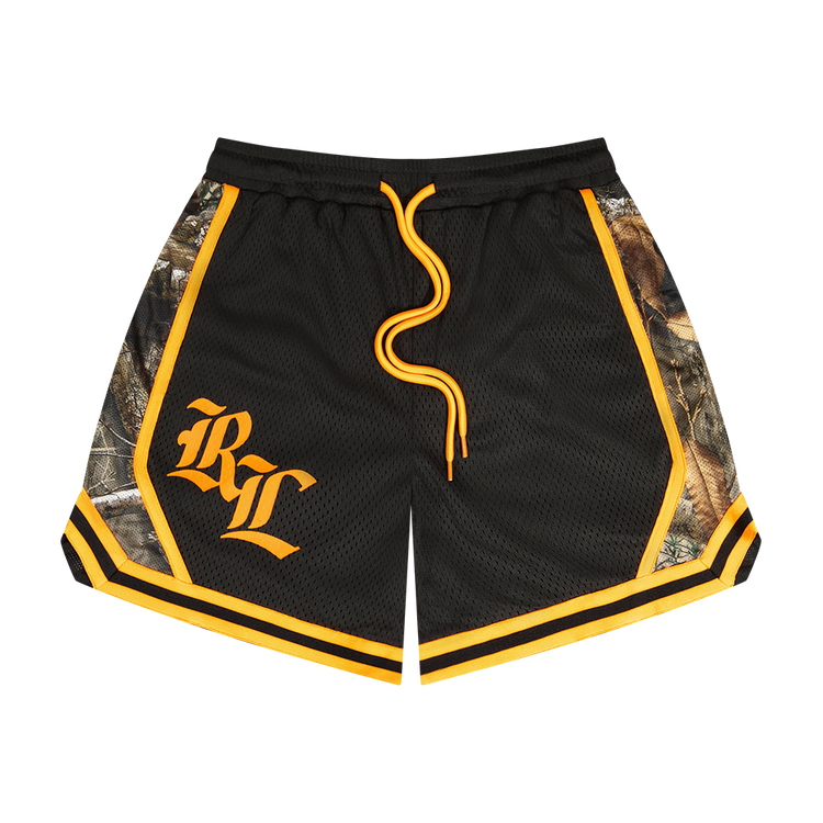 RL OE BLACK CAMO SHORTS