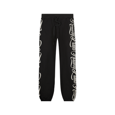 RL World Tour Script Tape Black Joggers