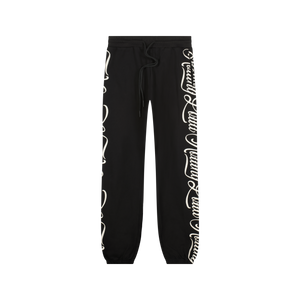 RL World Tour Script Tape Black Joggers