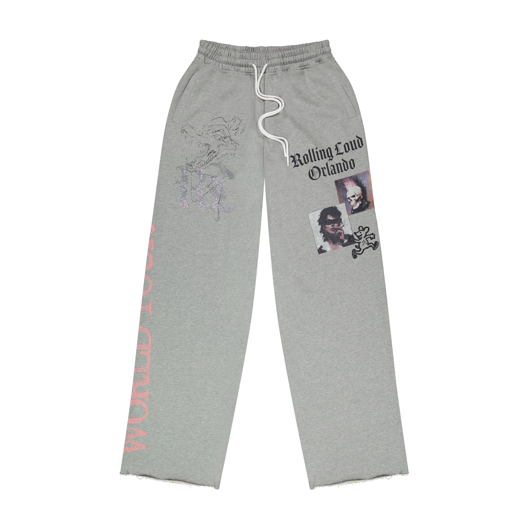 Signature Orlando Bling Grey Sweat Pants