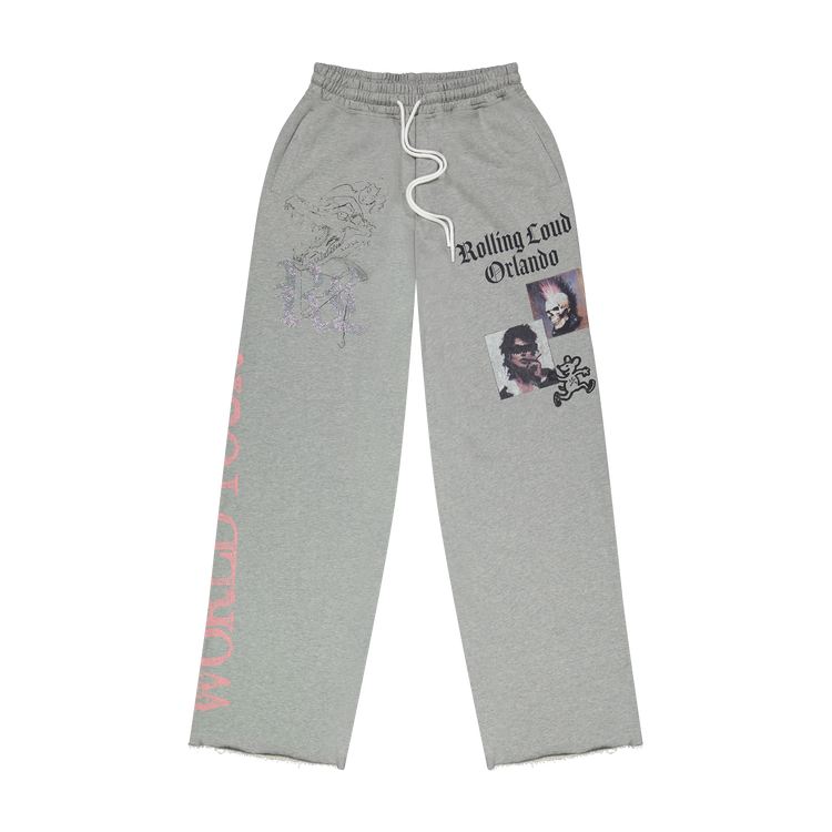 Signature Orlando Bling Grey Sweat Pants