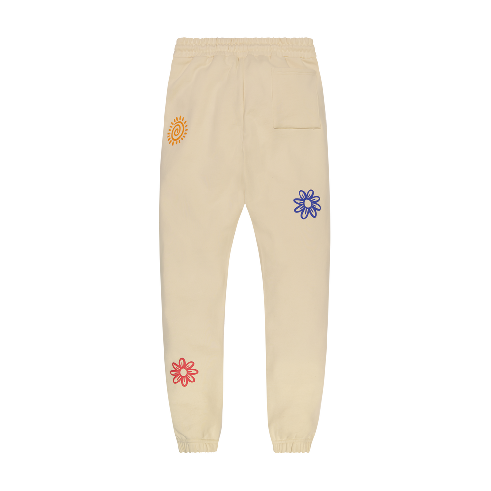 RL Wild World Tour Cream Sweatpants