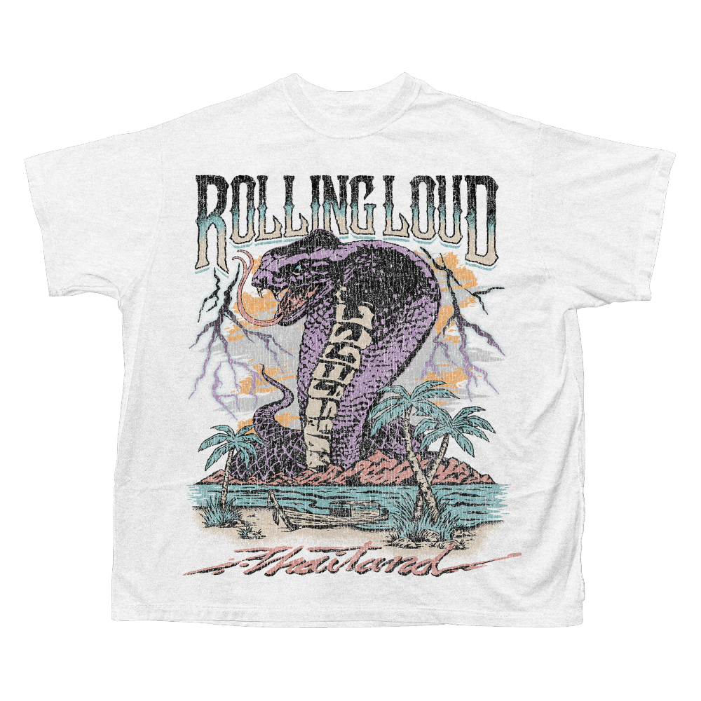 RL Thailand 24 Strike First White Tee