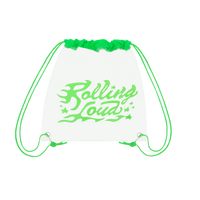 Logo Green Cinch Bag - Festival Approved