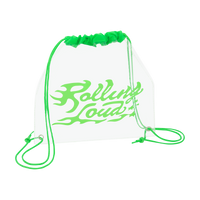 Logo Green Cinch Bag - Festival Approved