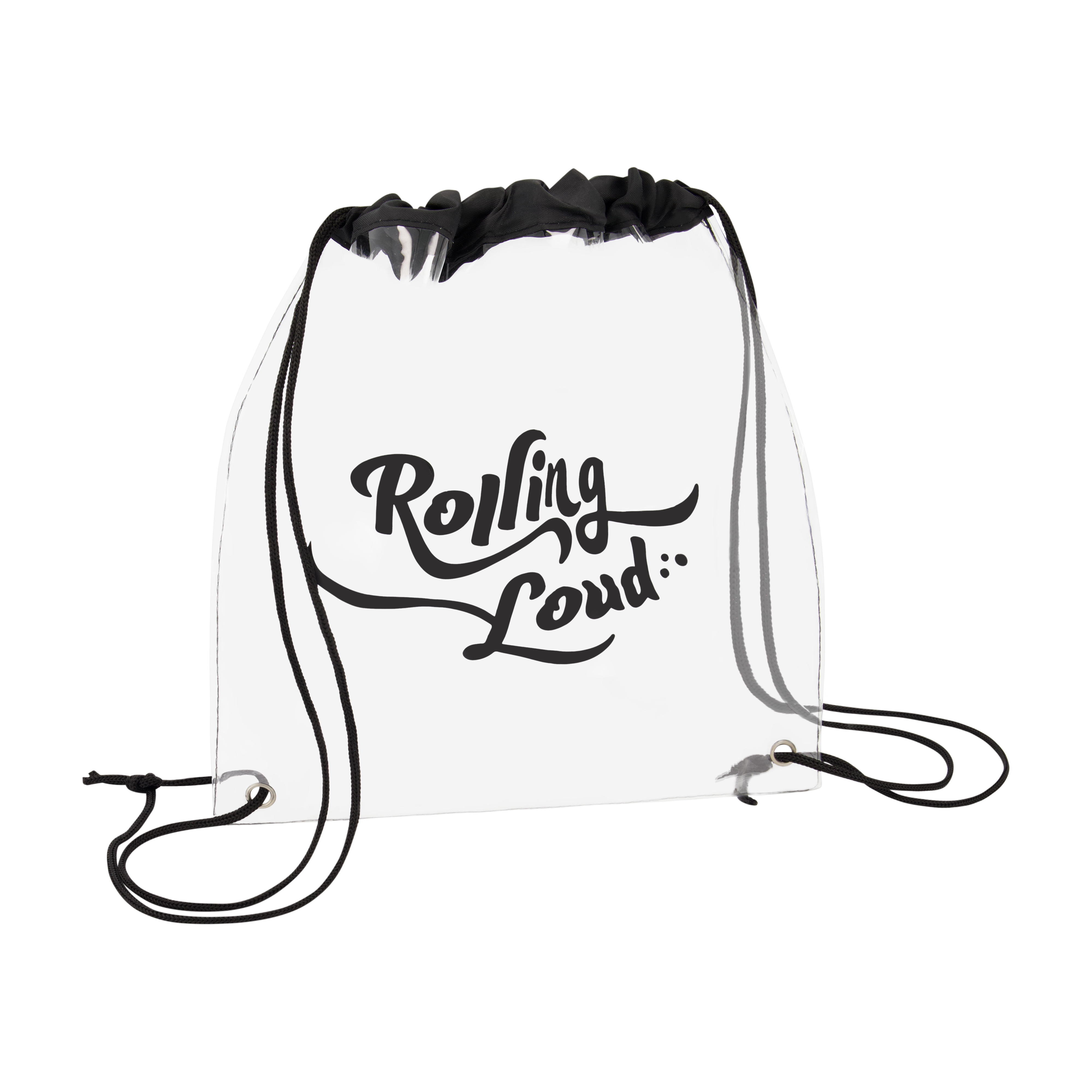 clear festival bag