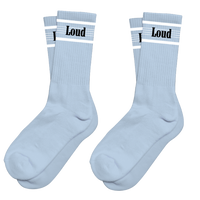 RL Stripe Baby Blue Socks