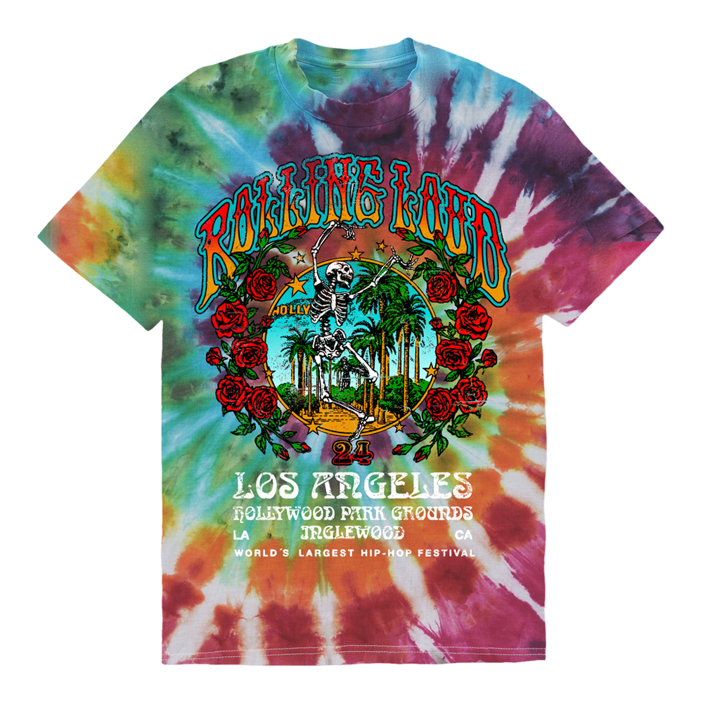 RL LA 24 Sunshine State. Tiedye Tee